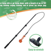 High Quality Aluminum Black Telescopic Flip Lock Flirt Pole
