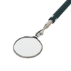 Adjustable Round Design Stainless Steel Mirror Pole