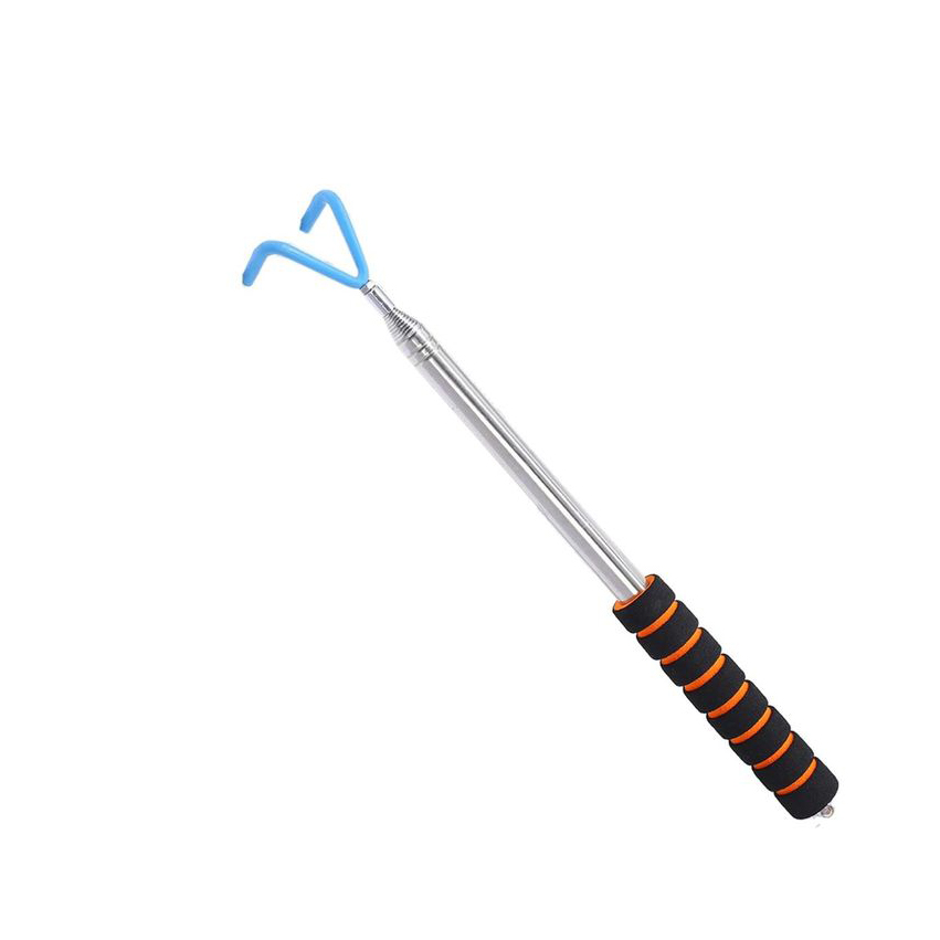 Professional Stainless Steel Disc Golf Retriever Telescopic Pole