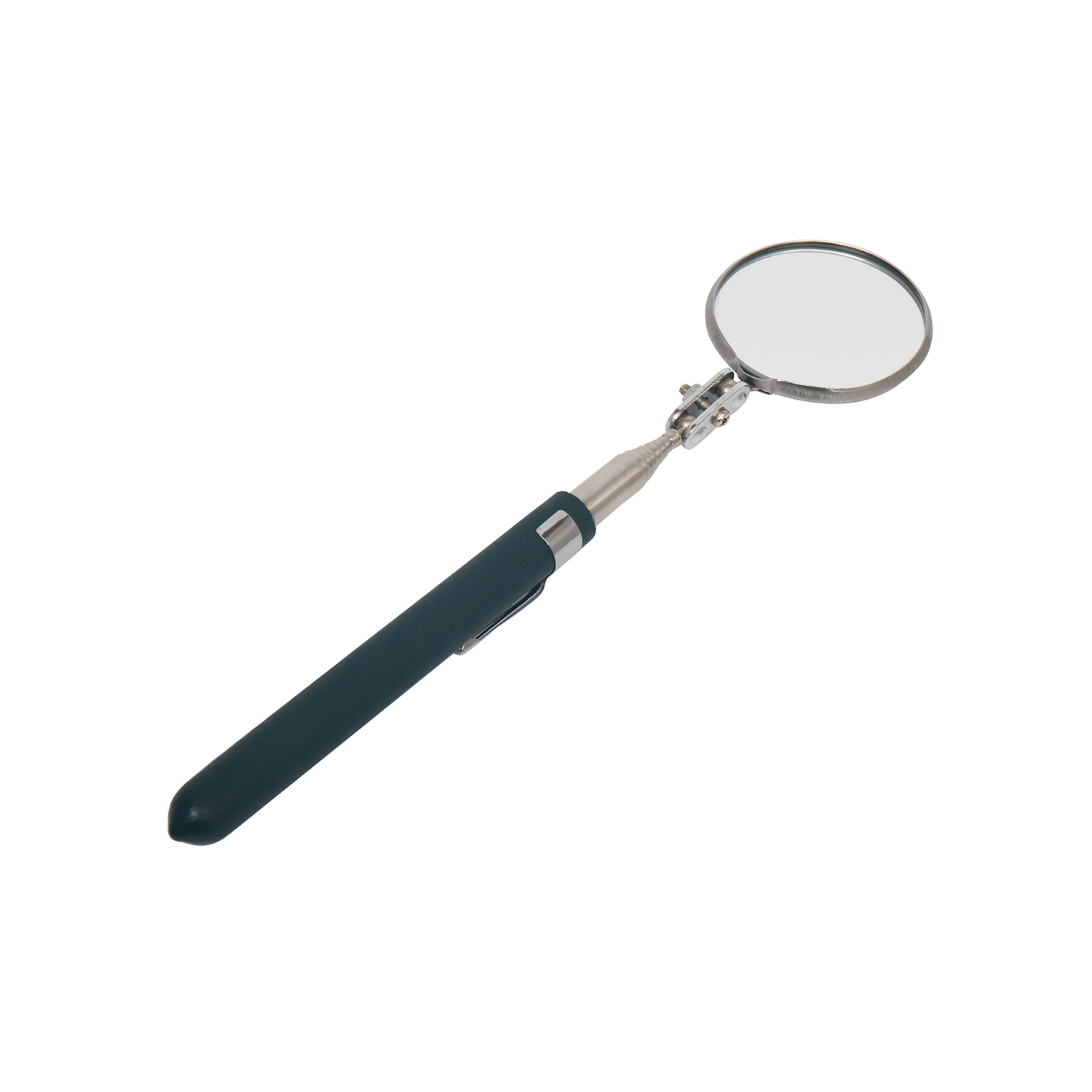 Adjustable Round Design Stainless Steel Mirror Pole